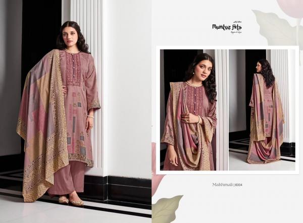 Mumtaz Makhmali Twill Pashmina Designer Dress Material